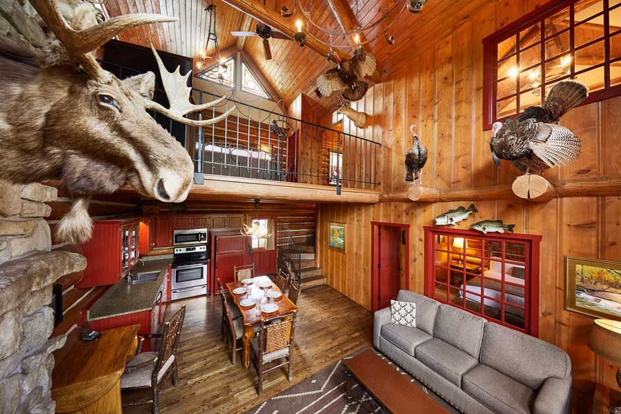 Big-cedar-lodge-Two-Bedroom-Cabin-with-Loft