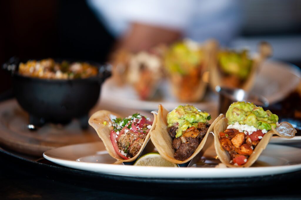 Tacos at Arnie's Barn located at Top of the Rock