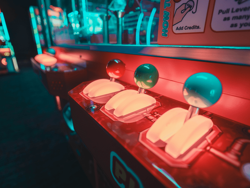 Arcade game joy sticks