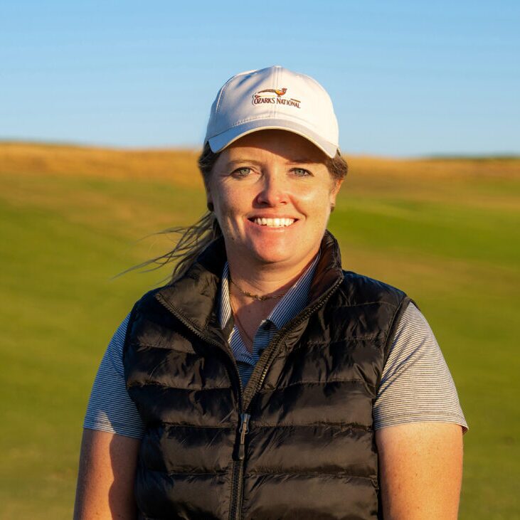 portrait of golf instructor Megan Johnston