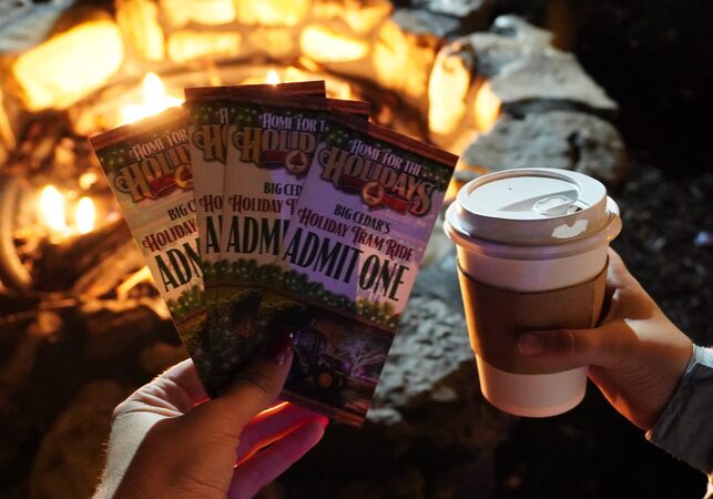 Tram tour tickets and Hot Chocolate