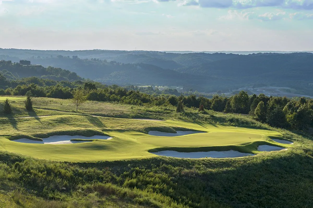 Ozarks National Golf Course - Hole 17 - Golf at Big Cedar Lodge