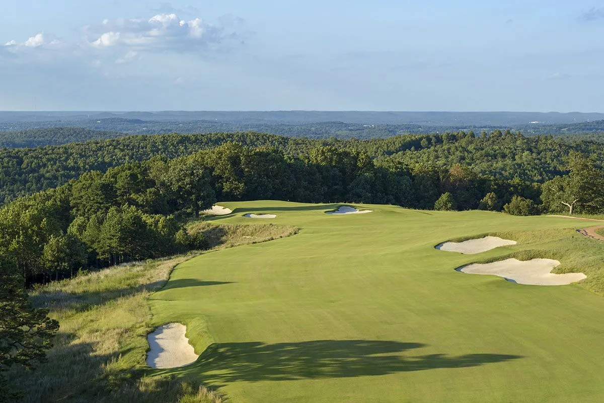 Ozarks National Golf Course - Hole 7 - Golf at Big Cedar Lodge