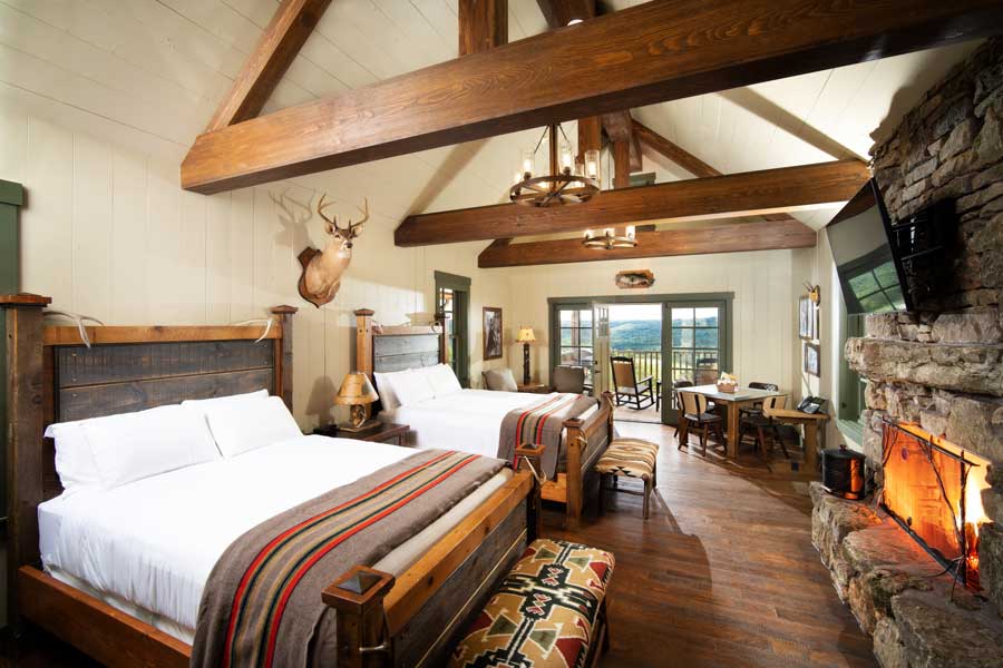 One room mountain cottage