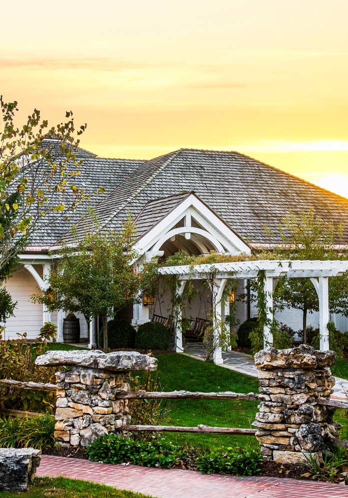 Cedar Creek Spa walkway entrance at Big Cedar Lodge
