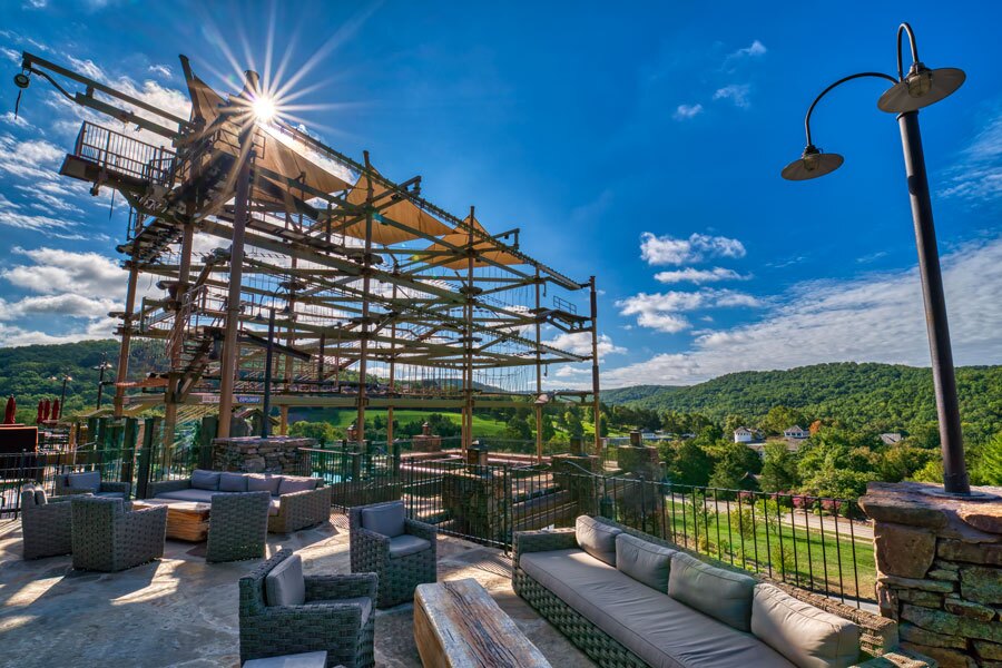 Ropes Course at Fun Mountain at Big Cedar