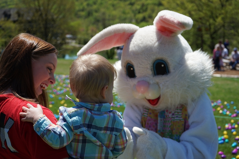 Easter Bunny at Big Cedar Lodge