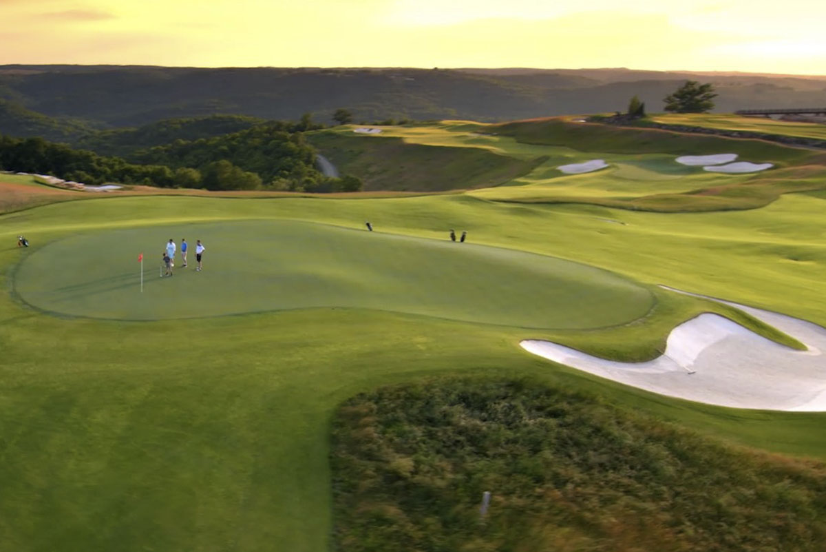 Mountain Top Golf Course - Hole 2 - Golf at Big Cedar Lodge