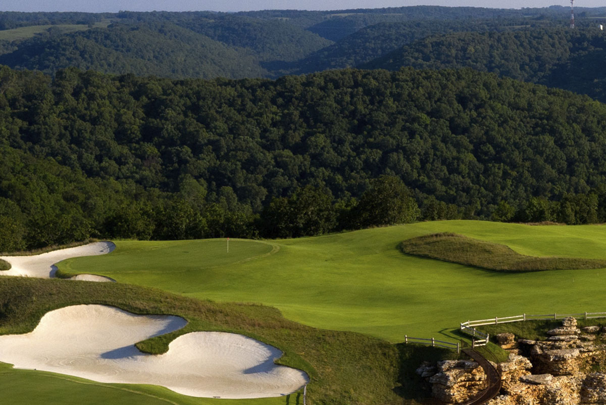 Mountain Top Golf Course - Hole 4 - Golf at Big Cedar Lodge