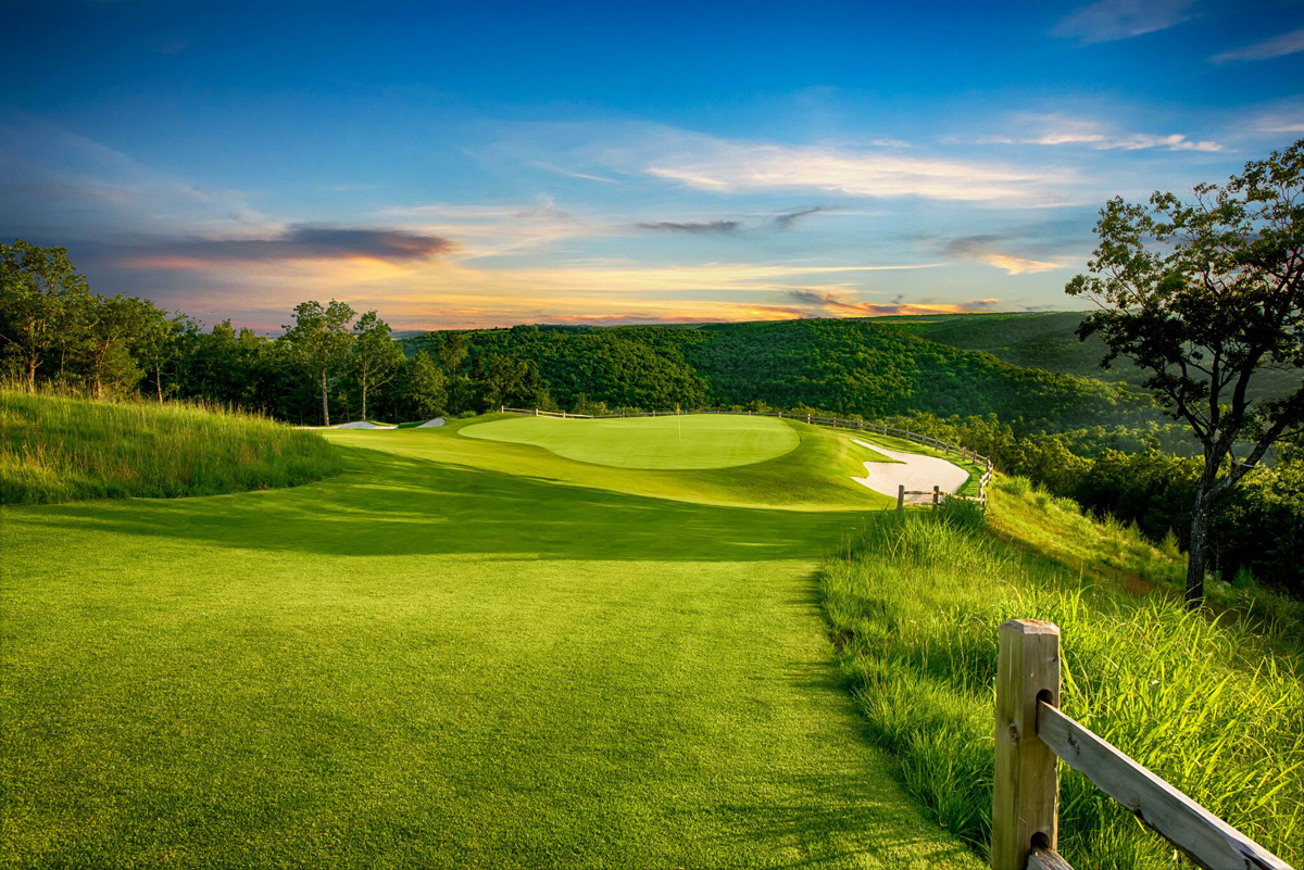 Mountain Top Golf Course - Hole 7 - Golf at Big Cedar Lodge