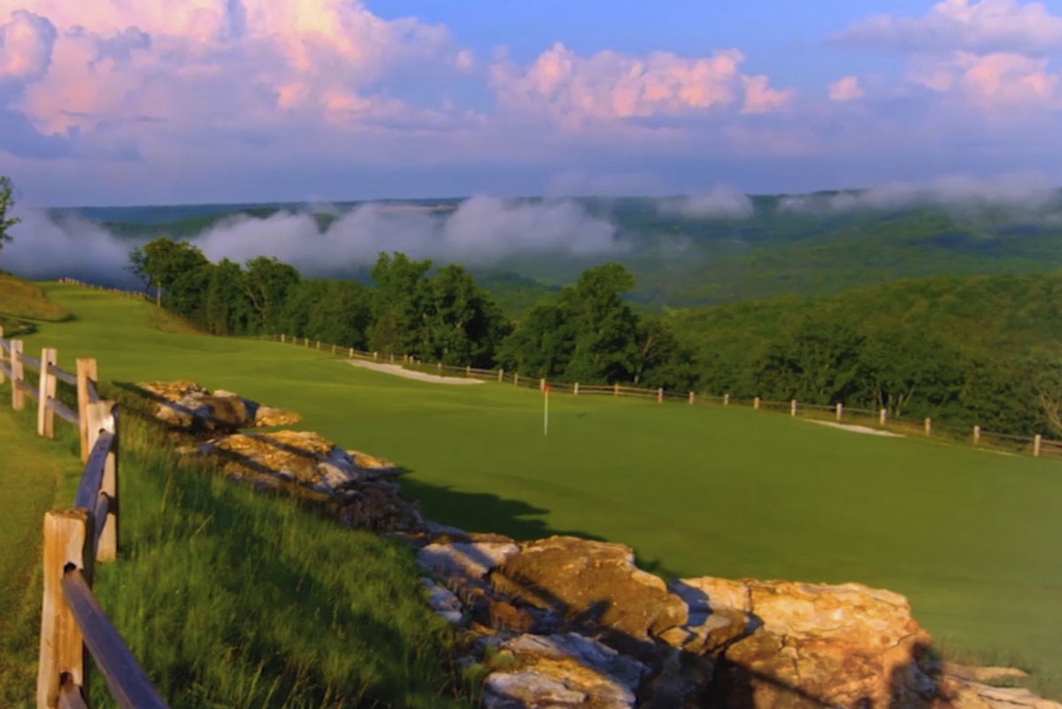 Mountain Top Golf Course - Hole 8 - Golf at Big Cedar Lodge