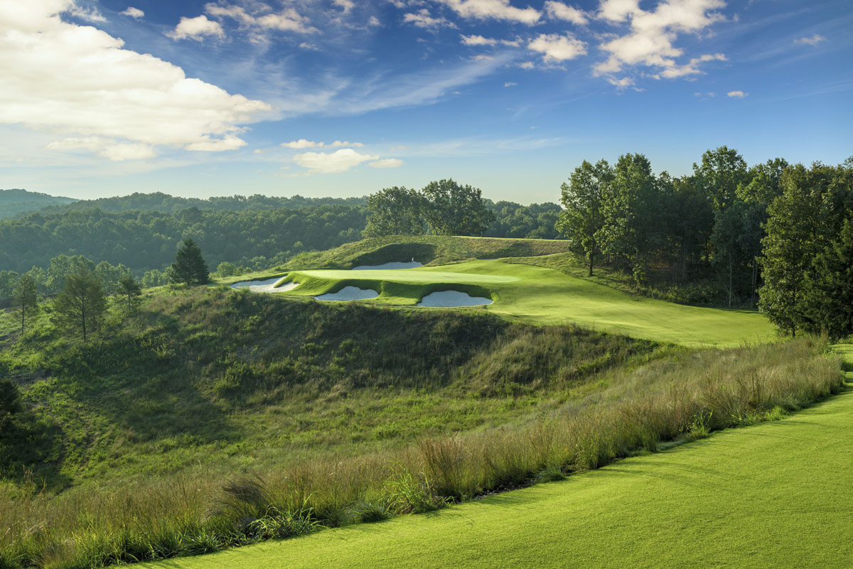 Ozarks National Golf Course - Hole 8 - Golf at Big Cedar Lodge