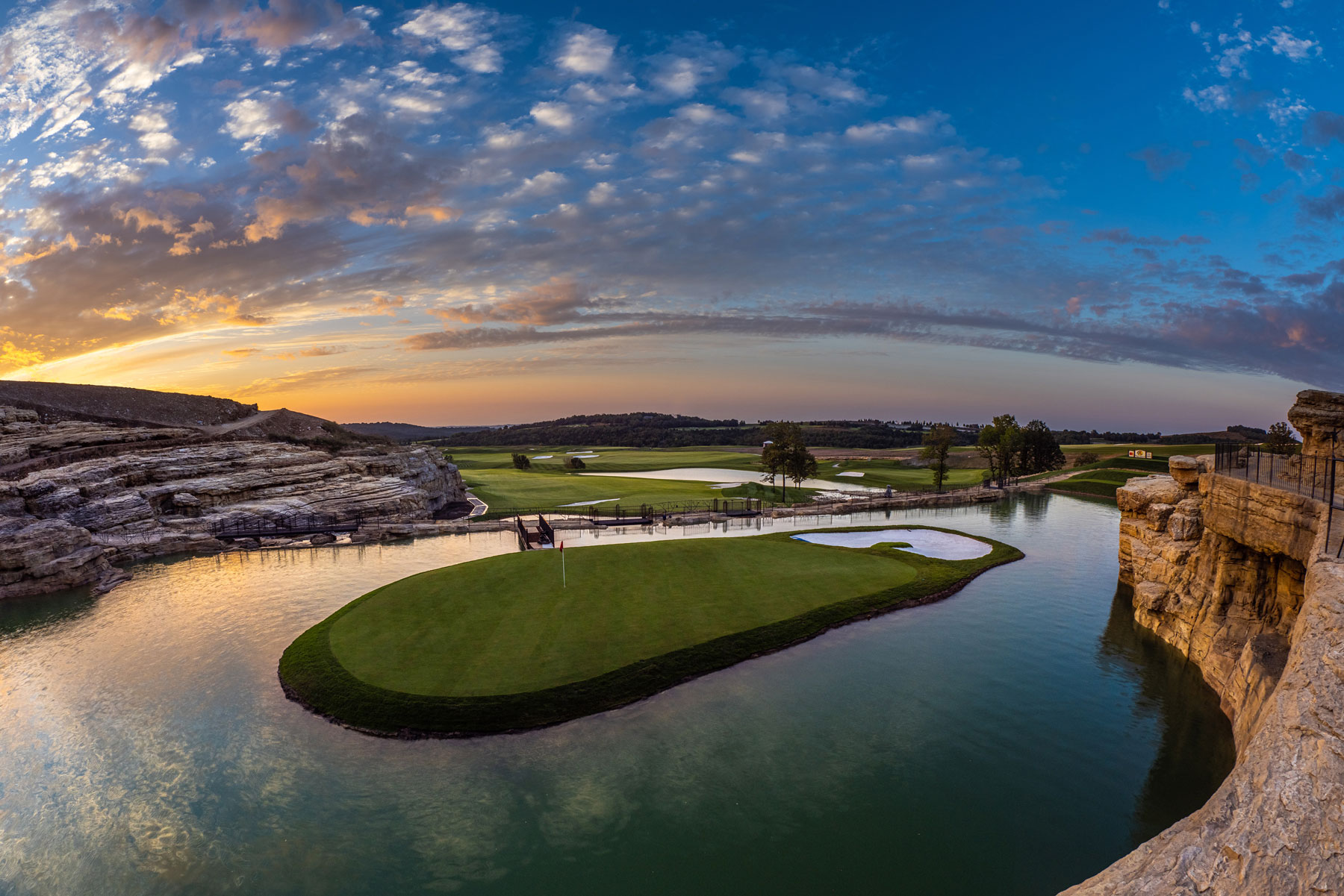 Payne's Valley Golf Course Big Cedar Lodge near Branson, Mo.