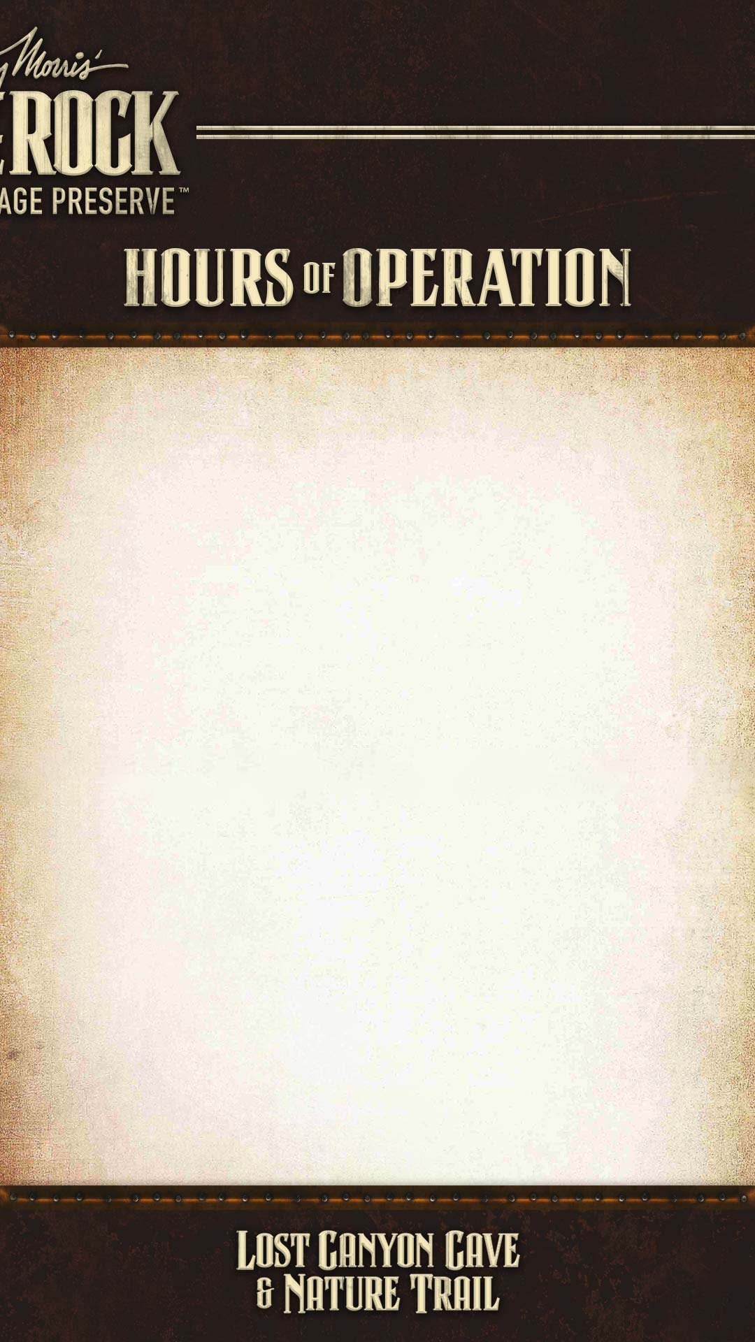 top of the rock hours of operation