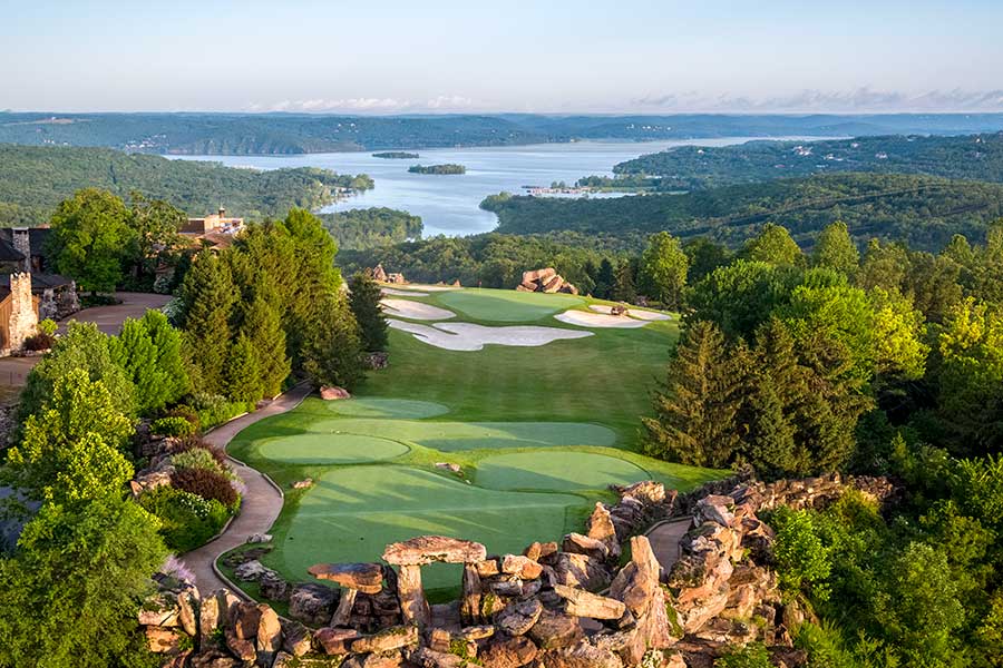 Top of the Rock Course overlooking Table Rock Lake