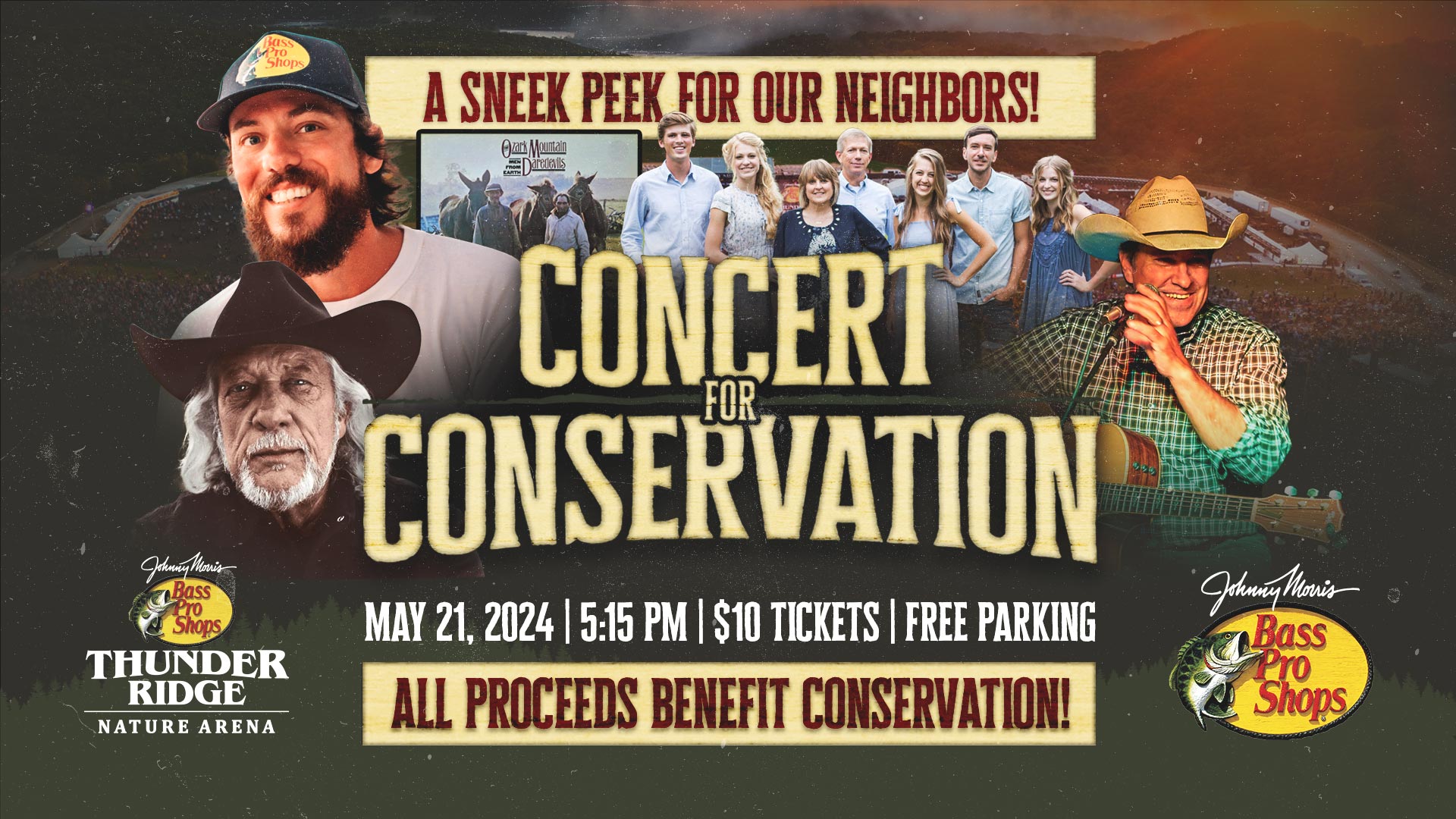 Concert for Conservation at Thunder Ridge Nature Arena