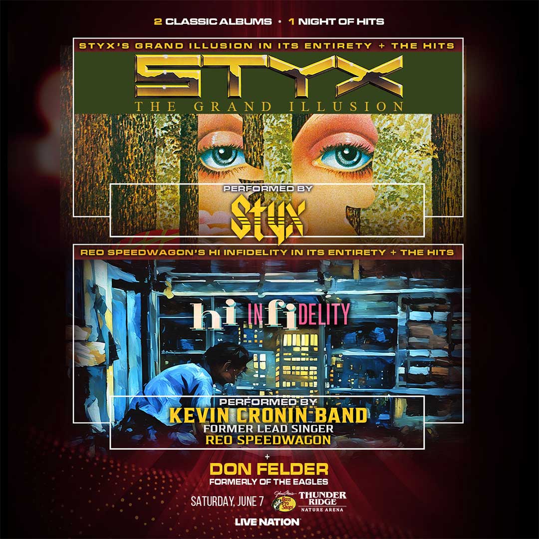 Static_Digital-DoStuff-Media-Email_1200x1200_Styx_2025_Regional_Phase1_ThunderRidgeNatureArena_0607 Styx Brotherhood of Rock Tour at Thunder Ridge Nature Arena