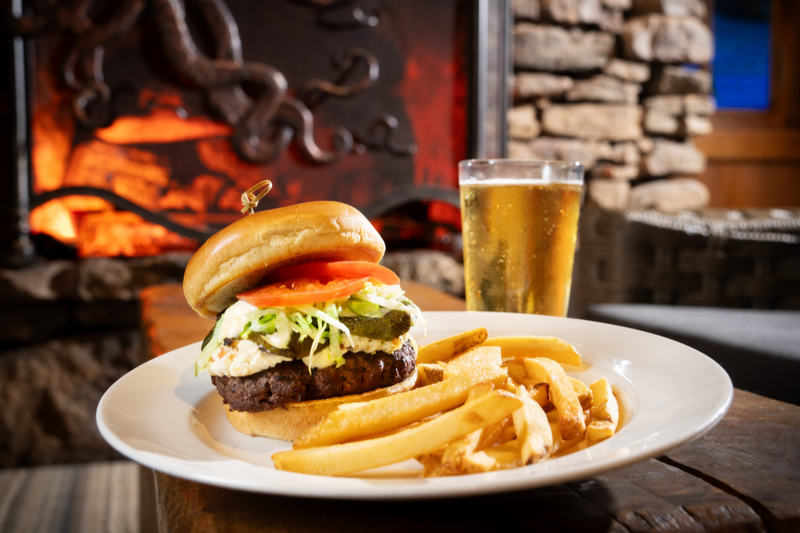 Bacon Cheeseburger with Fries