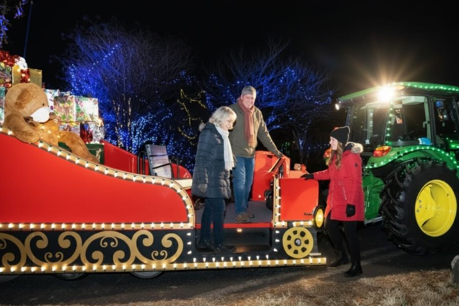 Private sleigh ride