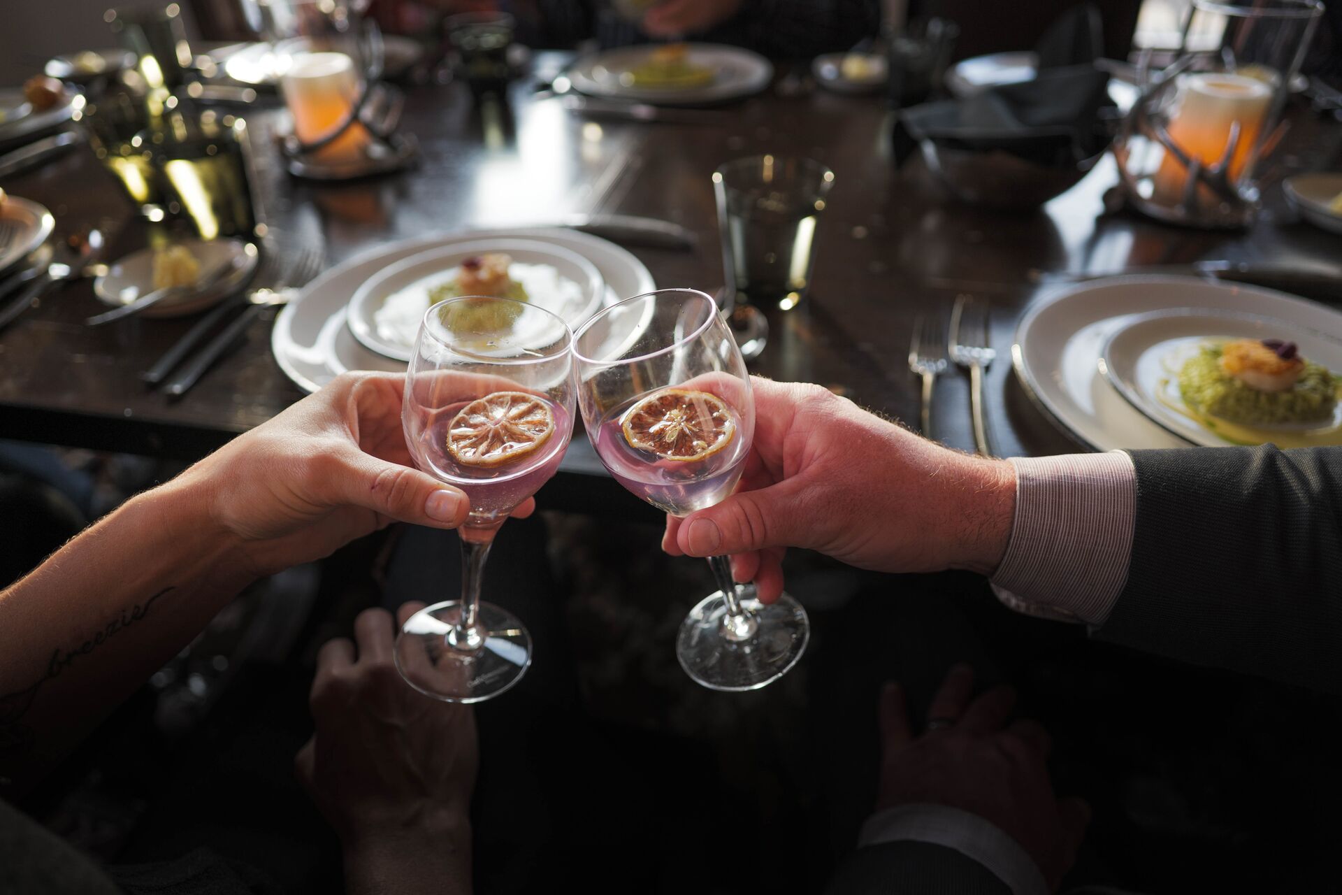 Cocktails and Food from Pour and Gourmet Tour