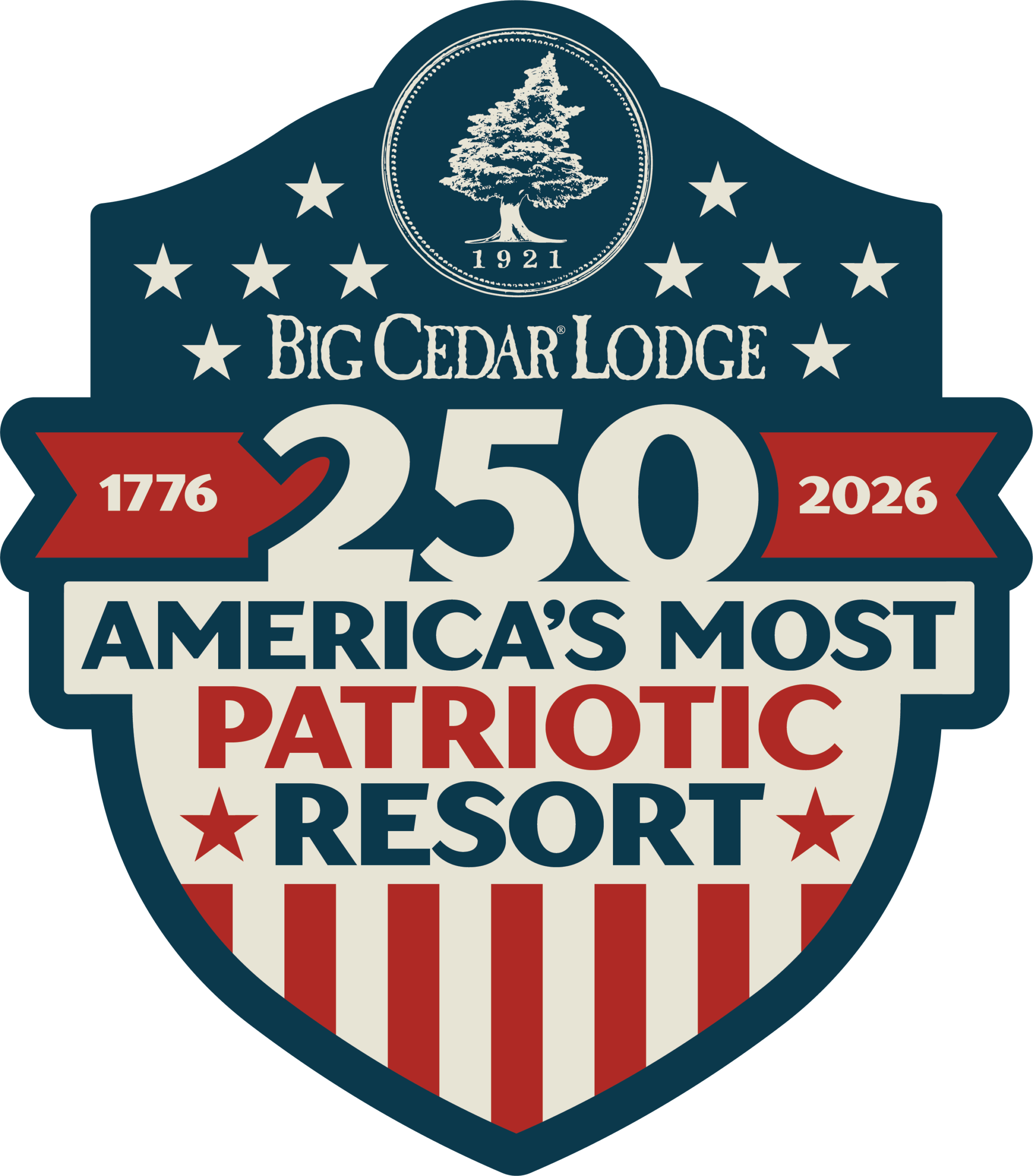 Big Cedar Lodge celebrates America's 250th anniversary as America's Most Patriotic Resort