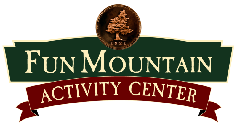 Transparent background logo of the Fun Mountain Activity center