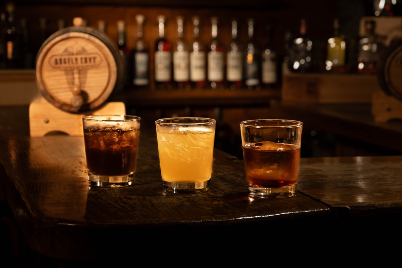 Three types of whiskey's.