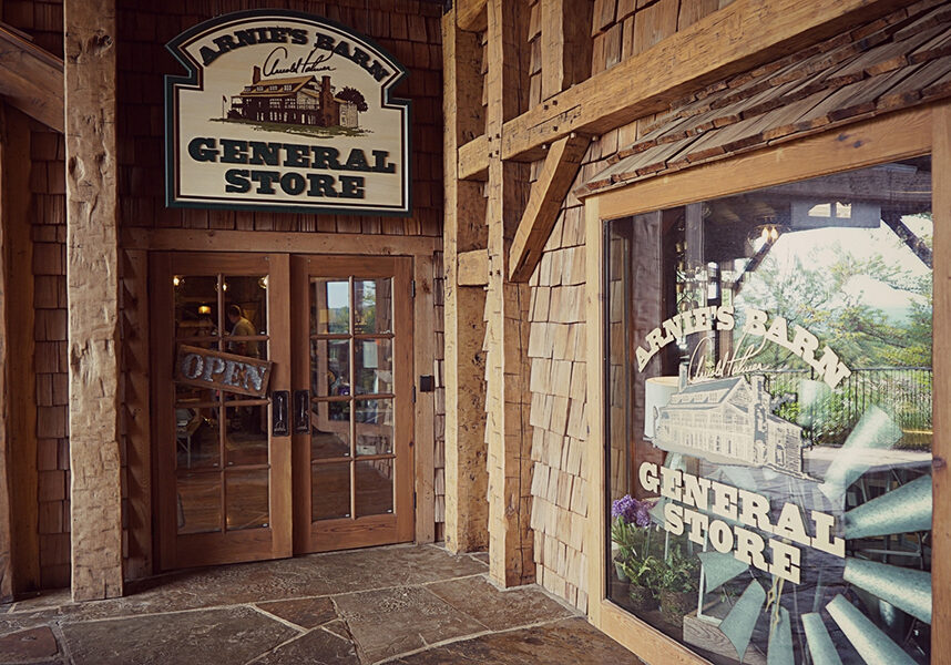Exterior Arnie's general store and arnie's barn