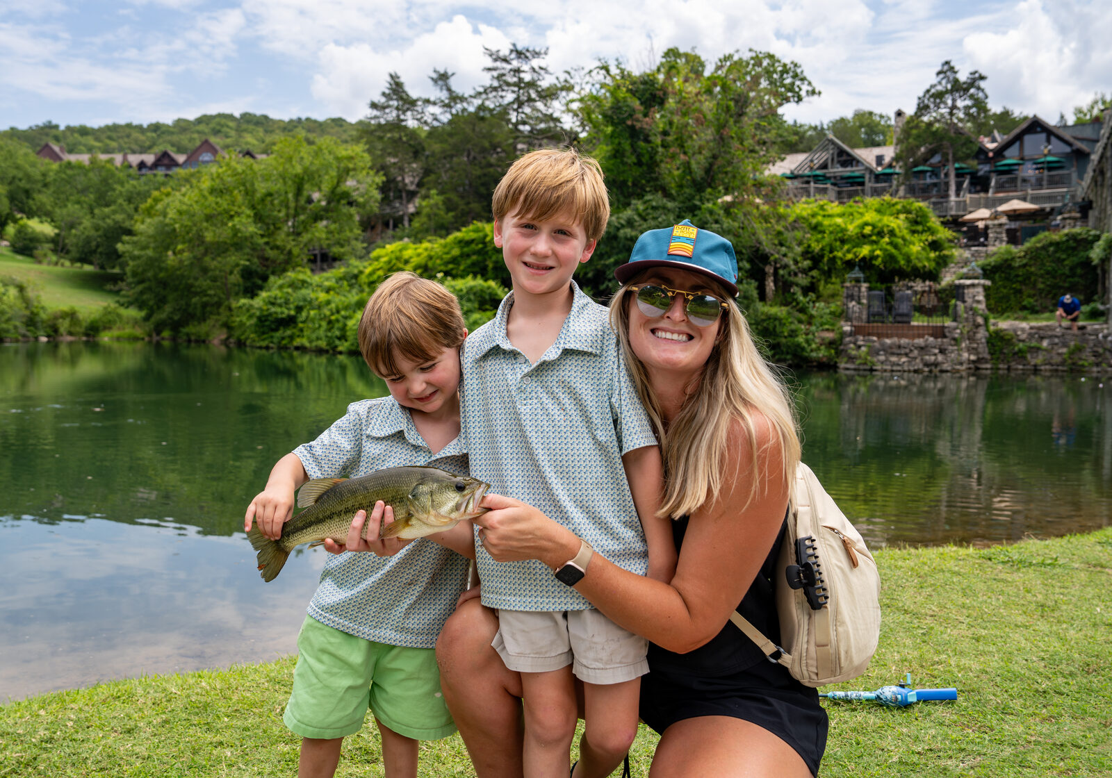 Kids fishing pond at Big Cedar Lodge