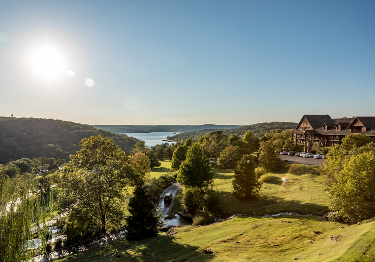 Overlook view of Big Cedar Lodge property