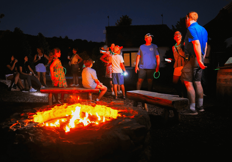Glow In the Dark Scavenger Hunt Bonfire