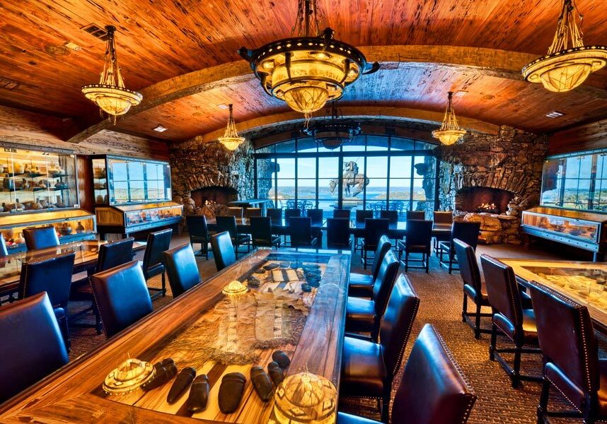 Wine Cellar Event Room at Buffalo Bar at Big Cedar